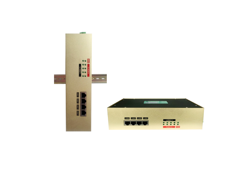 <b>Industrial Ethernet switch with 4-port</b>